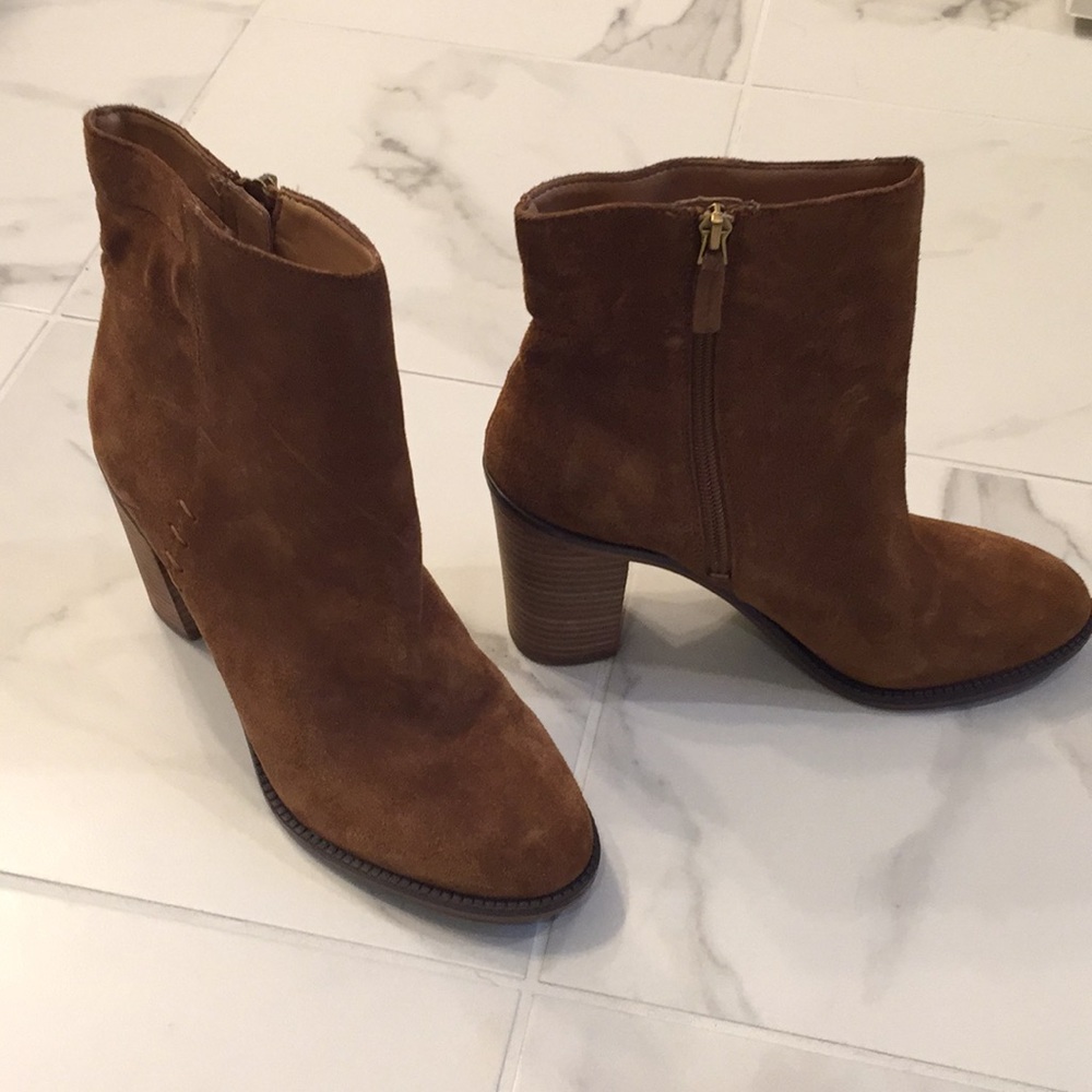 Franco Sarto Suede Boots
